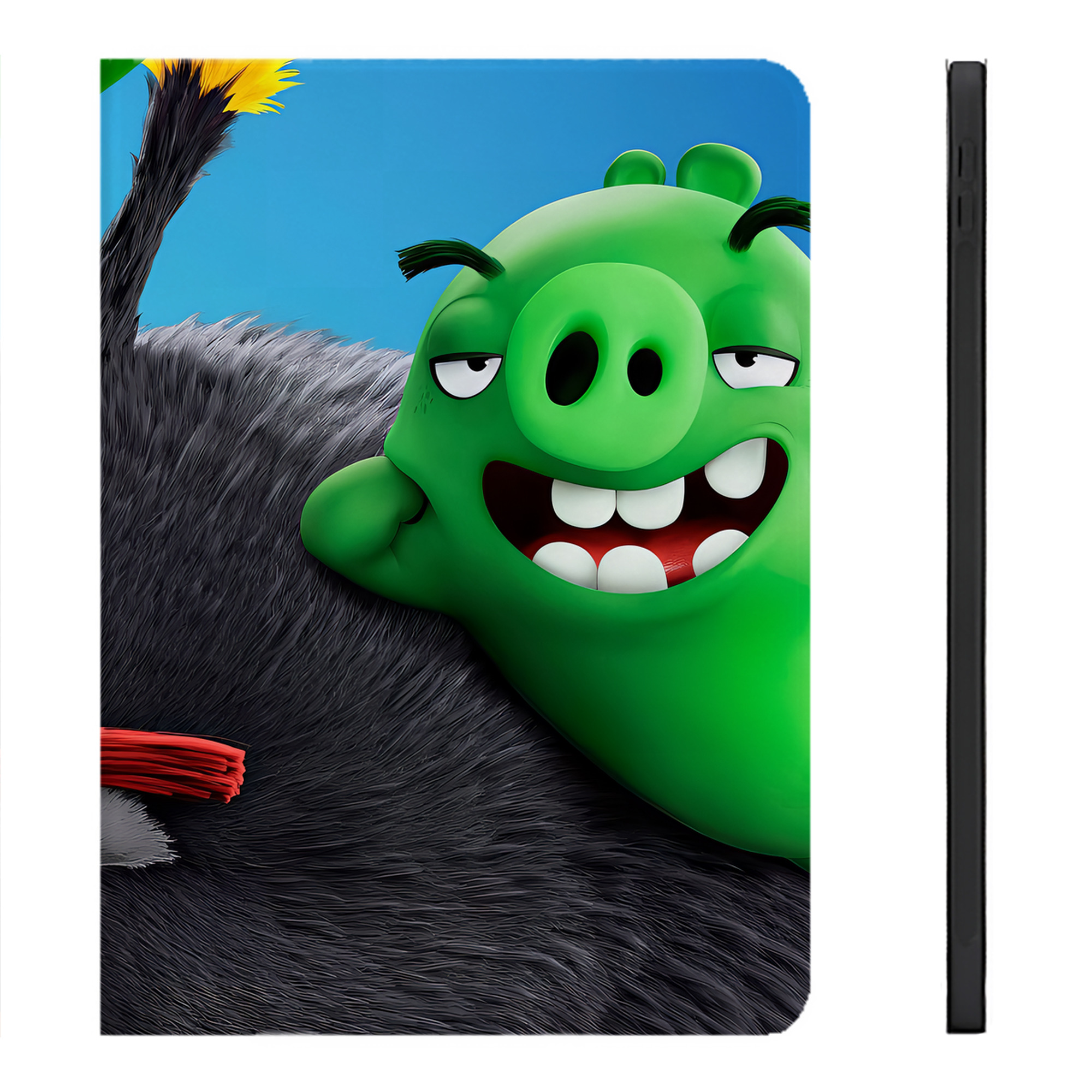 （画像用） Angry Birds アングリーバード IPadケース ペンホルダー付き ブックスタイルデザイン